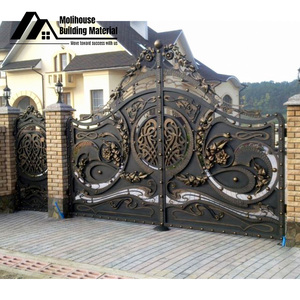 Precio <span class=keywords><strong>de</strong></span> mercado <span class=keywords><strong>Entrada</strong></span> Seguridad Puerta principal <span class=keywords><strong>de</strong></span> hierro Puertas delanteras exteriores <span class=keywords><strong>de</strong></span> hierro forjado para casa Villa - Product Image 2