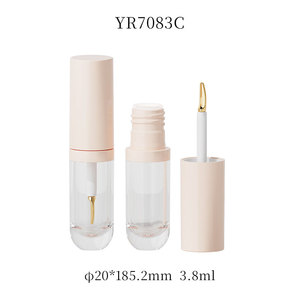 Tête d'applicateur de gloss à lèvres en alliage de zinc YRL037, 2 mm, tige hexagonale filetée dorée, accessoire pour flacon de gloss à lèvres, brosse cosmétique - Product Image 4