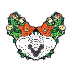 Colorful Flowers Medal Cute Cartoon TV & Movie Character Zinc Alloy Enamel Button Brooch <b>Pins</b> Shirt for Collectible Toys - Product Image 5