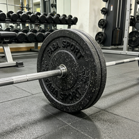 Disques de musculation pour haltères, plaques de poids pour la gym, disques bumper pour l'entraînement