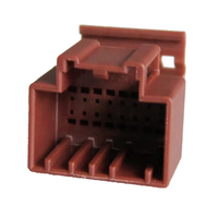 Conector de Antena Negro TSVL20-02PF-AT, Conector Automotriz, Nuevo Adaptador de Conector