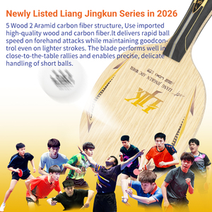 Lames <span class=keywords><strong>de</strong></span> ping-pong professionnelles Liang Jingkun ADC 5 bois importé 2 lame <span class=keywords><strong>de</strong></span> <span class=keywords><strong>Tennis</strong></span> <span class=keywords><strong>de</strong></span> <span class=keywords><strong>Table</strong></span> en Fiber <span class=keywords><strong>de</strong></span> carbone aramide - Product Image 5