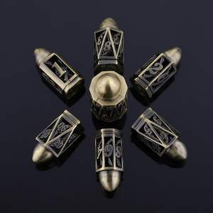 Kit de dés polyédriques creux en métal Bullet D&D, 7 pièces, accessoires de jeu de société RPG en vrac - Product Image 2