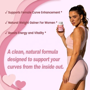 แคปซูลเสริมสะโพกโค้งเว้าแบบ OEM แบรนด์ส่วนตัว อาหารเสริมเพิ่มขนาดสะโพก ช่วยเสริมสะโพกและหน้าอกให้ใหญ่ขึ้น - Product Image 3