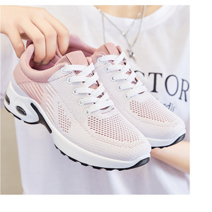 Women's Mesh Casual Sneakers Flat <b>Heel</b> Lightweight All Seasons Walking Shoes - Product Image 4