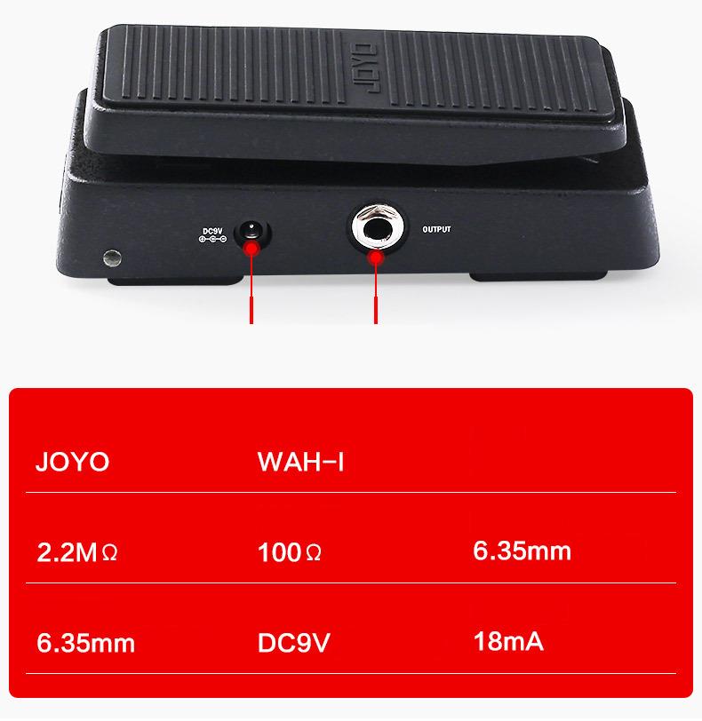 JOYO WAH-1 Electric Guitar Multifunction Effector Pedal Wah Tone
