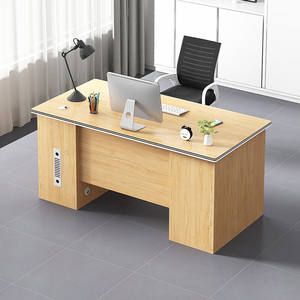 Escritorio de Oficina Rectangular de Diseño Simple con Cajones para Personal, Gerentes, Contabilidad y Uso con Computadora - Product Image 3