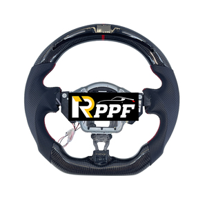 Volante de Fibra de Carbono Personalizable RPPF con Pantalla LED, 3 Brazos, Acabado Brillante/Mate, Certificado Profesionalmente para <span class=keywords><strong>Nissan</strong></span> <span class=keywords><strong>Juke</strong></span> - Product Image 1