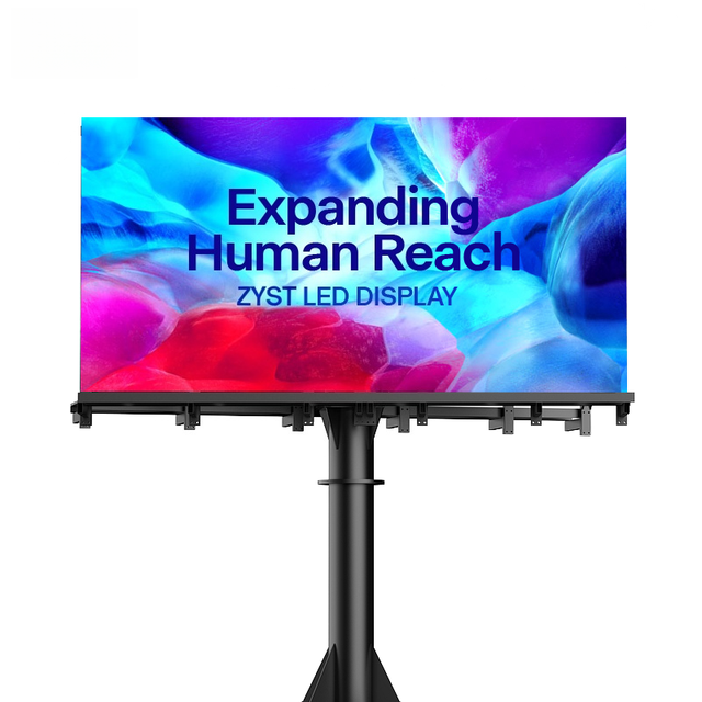 Outdoor Pole Mounted Large Splicing LED Billboard P6 P10 7000 Nits Ultra Bright Wide Angle LED Screen for Digital Advertising