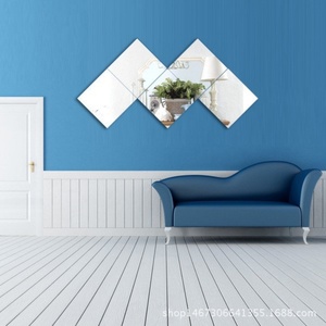 Modern Style Fashion Wall Decor <b>Mirror</b> Tiles Clear Beveled Glass Design - Product Image 4