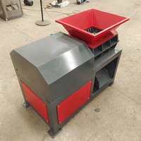 Déchiqueteuse métallique automatique compacte pour la maison avec moteur pour le recyclage des déchets électroniques, machine à double arbre