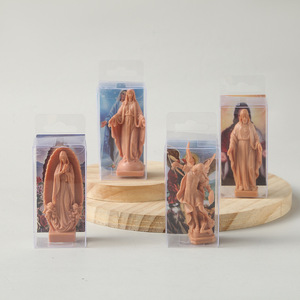 Resin Jesus Virgin Mary Sculpture Family <b>Car</b> <b>Ornaments</b> Saint Tiny Home Decoration Prayer Figure <b>Ornament</b> LCO17 Resin Jesus Virgi - Product Image 4