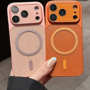 Coque de téléphone magnétique scintillante tendance en TPU et PC avec protection d'objectif pour <span class=keywords><strong>iPhone</strong></span> 17 Air, compatible <span class=keywords><strong>iPhone</strong></span> 17 et 16 Pro Max - Product Image 2