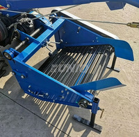 Moissonneuse-batteuse multifonctionnelle à haute productivité, entraînée par un tracteur, pour pommes de terre, arachides et carottes
