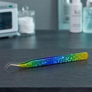 Pinzas Profesionales Curvas de Precisión para Pestañas, de Acero Inoxidable, para Aplicación de Extensiones de Pestañas de Volumen, Herramienta de Belleza - Product Image 4