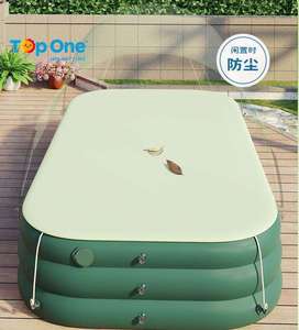 Piscine Familiale Gonflable Écologique en PVC de Qualité Supérieure, Épaissie et Surdimensionnée, avec Pare-Soleil – Tailles 2,1M, 2,6M, 3,05M – Vente en Gros - Product Image 5