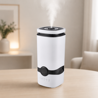 Humidificateur intelligent 4L à remplissage par le haut, diffuseur d'arômes ultrasonique domestique, humidificateur d'air pour chambre de culture et maison
