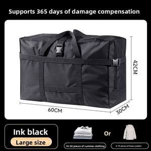 Modern Large Capacity Oxford Cloth Waterproof Travel <strong>Bag</strong> with Zipper Closure for Airline Checked Luggage and Quilt <strong>Storage</strong> - Product Image 6