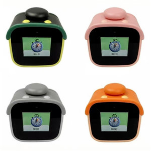 Japanese Educational Toy ABS Material Vibrators Cool Race Multiple Alarms One Bell <b>Clocks</b> Floor Mat Sun Light Alarm <b>Clock</b> AI LLM - Product Image 6