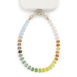 Novedad Transfronteriza: Cadena para Teléfono con Cuentas de Amazonita Natural Hechas a Mano, Estilo Lujoso y Próspero, con Cuentas de Cristal Rosa - Product Image 6