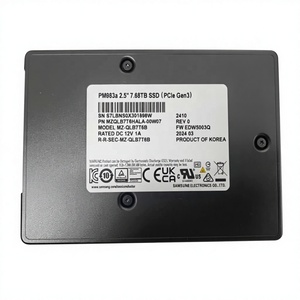MZQLB7T6HALA-00W07 Unidad SSD Interna para Escritorio PM983A 7.68TB PCIe NVMe TLC 2.5" Nueva de Alto Rendimiento 7.68TB de Almacenamiento para <span class=keywords><strong>Robus</strong></span> - Product Image 1