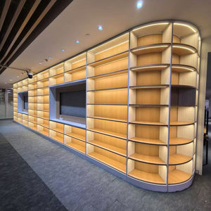 أثاث مكتبي، خزانة كتب معدنية ذات جانبين للتخزين، رف كتب للمكتبات - Product Image 1