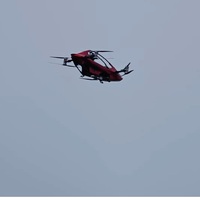YIVTOL S ZERO Plus + Parachute, temps de vol de 45 minutes, aéronef à une place pour un seul pilote, charge utile de 110 kg, vitesse de 120 km/h, EVTOL personnel
