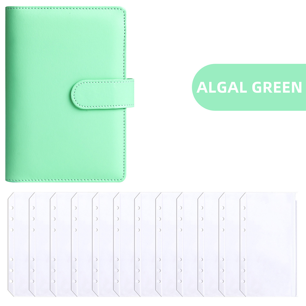 Vert algue&amp;12 poches zippées