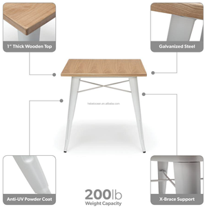 <span class=keywords><strong>Table</strong></span> basse de qualité supérieure cadre en métal bois industriel bois <span class=keywords><strong>table</strong></span> à manger en métal martelé <span class=keywords><strong>table</strong></span> basse en métal - Product Image 2
