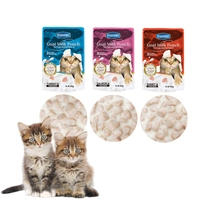 FAENBEI Nourriture humide pour animaux de compagnie en sachet, saveur dinde, saumon, lapin, poulet, sans céréales, enrichie en vitamines, friandises pour chats adultes, avec morceaux de viande, sachet de nourriture humide