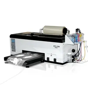 RUICAI Digital 33cm T-shirt Printing Machine Heat Transfer Pet Film XP600 Dtf Printer