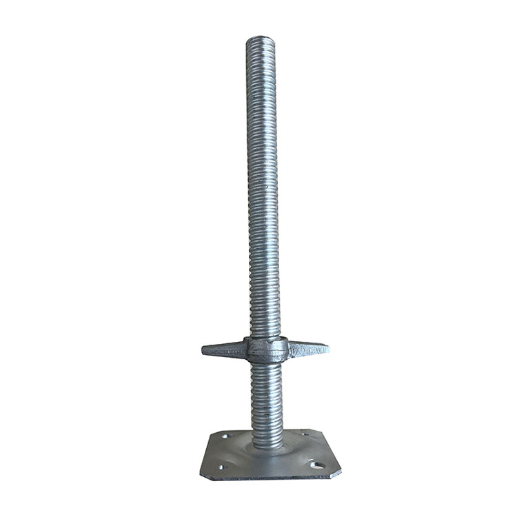 Аксессуары для строительных лесов с регулируемым домкратом