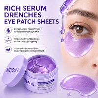 Patchs pour les yeux véganes au rétinol et aux baies, hydratant raffermissant anti-âge pour les cernes, les poches et les ridules - Tous types de peau