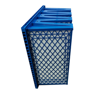 Công nghiệp Air intake gas turine Hệ thống lọc loại hộp F6 F7 F8 nhỏ gọn 4V V di động Bộ lọc không khí - Product Image 4