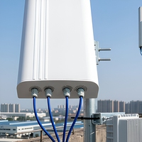 Antenne panneau directionnelle Arronna 4 ports 4x4 MIMO double bande double polarisation pour extérieur, routeur répéteur 5G LTE