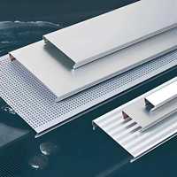 Perfil de Aluminio para Techo Metálico en Forma de C, G y S, para Centros Comerciales y Centros de Transporte, de Fábrica en Guangzhou
