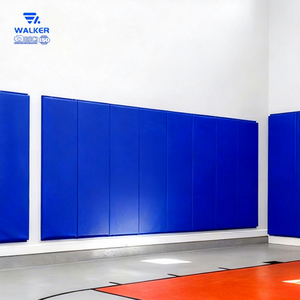 Gimnasio profesional Acolchado de pared al aire libre <span class=keywords><strong>para</strong></span> baloncesto y entrenamiento Almohadillas de pared <span class=keywords><strong>para</strong></span> deportes Logotipo personalizado Materiales de espuma de PVC - Product Image 1
