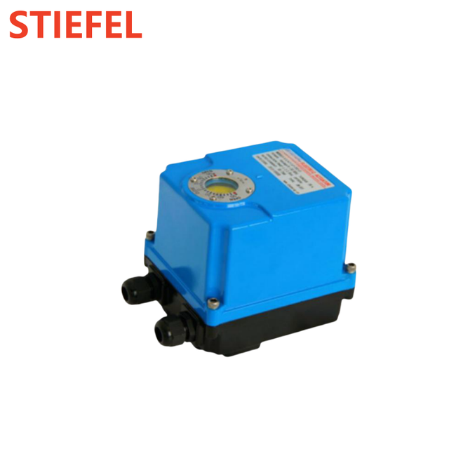 90 Degree Quarter Turn Design Electric Throttle Actuator New Condition Gas Butterfly Valve with Rotary Actuator