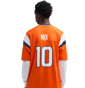 Maillots de football américain de haute qualité 2026 pour 32 équipes, Denver Broncos NIX # 10 T-shirts respirants à manches courtes - Product Image 3