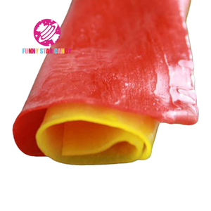 Custom Sour Sweet Gummies <strong>Roll</strong> Wholesale Healthy Snack Rainbow Color <strong>Fruit</strong> Flavor <strong>Roll</strong> <strong>up</strong> Soft Gummy Candy - Product Image 4