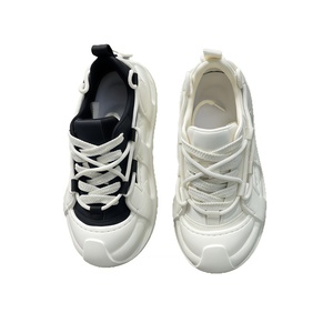 Chaussures de luxe pour hommes de créateur, nouvelle collection été, légères, à semelle épaisse, en cuir cousu, respirantes, avec doublure en maille et bout large - Product Image 6