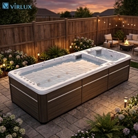 Virlux V8002 Erwachsenen-Spa & Schwimmbad aus Acrylmaterial Langlebig & Umweltfreundlich