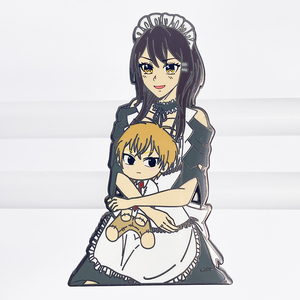 Pins en émail personnalisés OEM pour merchandising d'anime et de <span class=keywords><strong>manga</strong></span>, pins de revers pour crowdfunding, pour artistes indépendants - Product Image 1