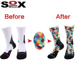 <span class=keywords><strong>Calcetines</strong></span> Deportivos Blancos para Sublimación, Personalizables con Transferencia Térmica, para Eventos de Equipo y Regalos Corporativos - Product Image 1