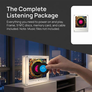 Reproductor de Música NFC Personalizado con Imán para Refrigerador, Discos Reemplazables, Caja de Música NFC con <span class=keywords><strong>Foto</strong></span> Personalizada - Product Image 3