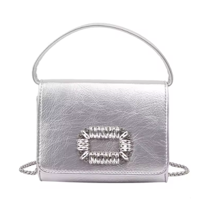 Sac à main de luxe pour femme, sac à bandoulière en cuir petit format, sac fourre-tout de marque de créateur - Product Image 3