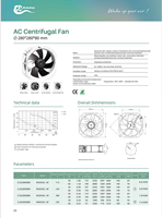 Ventilateur industriel axial AC Holafan en métal IP44 280 mm 220 V/230 V, grand débit d'air, ventilateurs à roulement à billes pour machine CNC