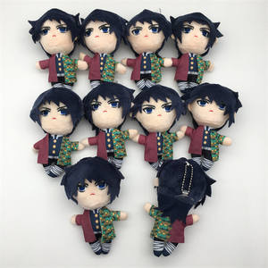 Peluches de Anime de 10 cm, 7 Estilos, Demon Slayer: Kimetsu No Yaiba, Akaza, Tomioka, Giyuu, Lindos Peluches de Kochou <span class=keywords><strong>Shinobu</strong></span>, Muñecos de Peluche, Juguetes de Regalo - Product Image 5