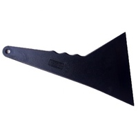 Logo personnalisé Imprimé En Plastique de Film Côté Grattoir Autocollant Raclette Fenêtre Teinte Installer