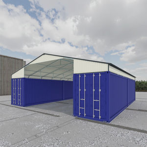 <span class=keywords><strong>Abri</strong></span> de voiture en métal SGC3640-H260, vente en gros, structure en acier, <span class=keywords><strong>abri</strong></span> de voiture en conteneur, auvent extérieur pour véhicule, imperméable - Product Image 5